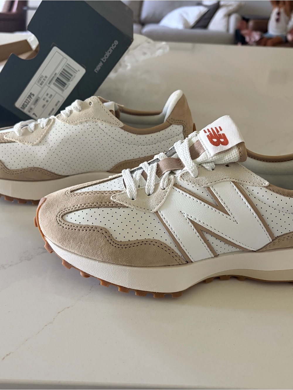 New Balance 327 incense sea salt